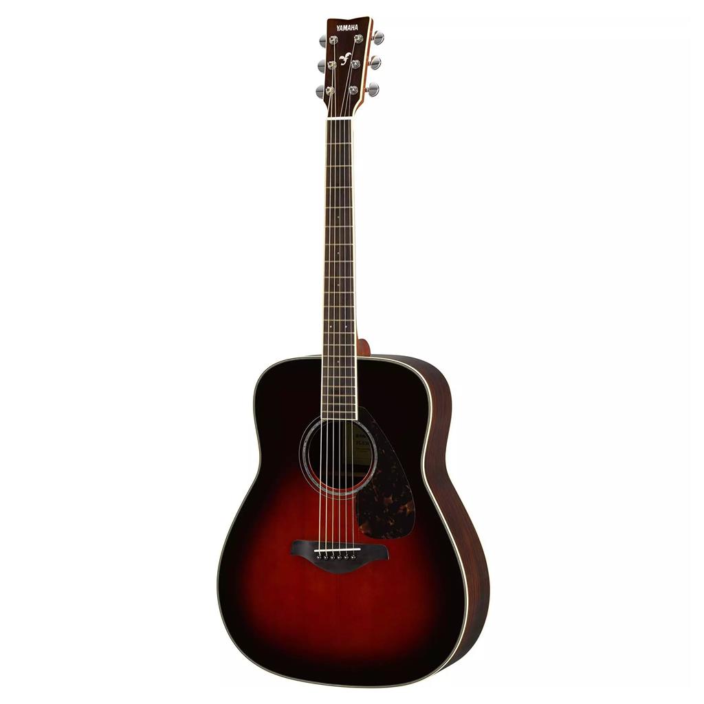 Yamaha FG830 Folk Acoustic Guitar (TBS: Tobacco Brown Sunburst)